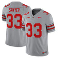 Jack Sawyer Ohio State Buckeyes Jersey – Gray