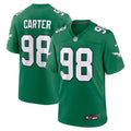 Jalen Carter Philadelphia Eagles Alternate Jersey - Kelly Green