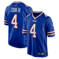 James Cook III Buffalo Bills Jersey - Royal Blue